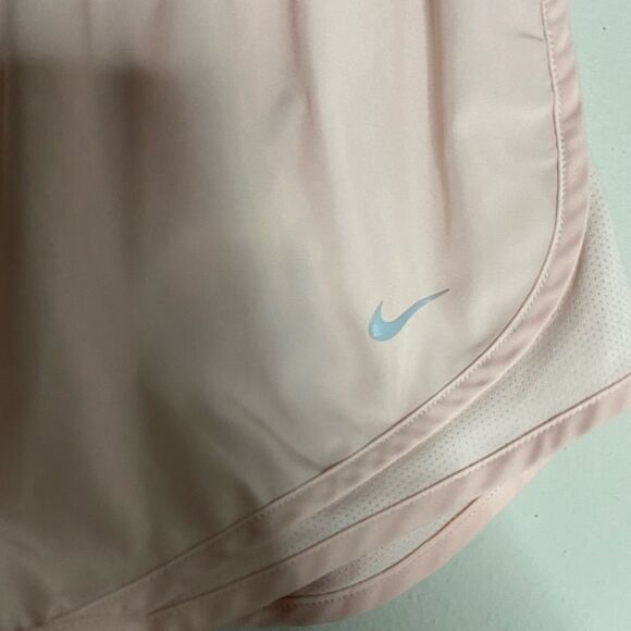 Nike Girl’s Dri-Fit Lined Running Shorts in Light Pink - Picture 4 of 9